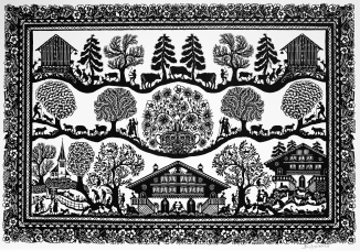 Im Dörfli, 44cm / 60cm