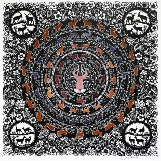 Einheimisches Wild, 40cm / 40cm