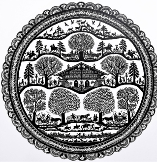 Der Weg ist das Ziel, 60 cm ø