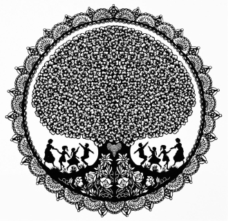 Komm und Tanz mit mir, 28 cm / 28cm