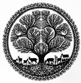 Geislibaum, 28 cm / 28cm