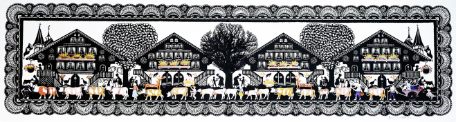 Simmentaler Züglete, 88 cm / 22cm