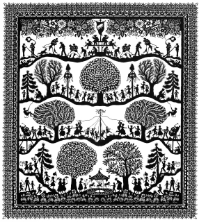 Maiefescht, 46cm / 42cm